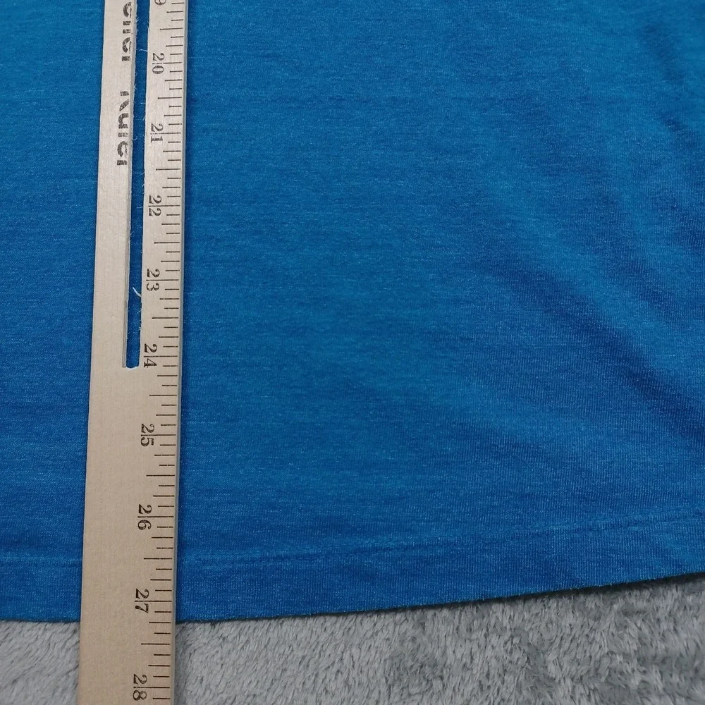 North Face Sweater Mens Medium Blue Hoodie Pullover‎ Outdoor Casual
